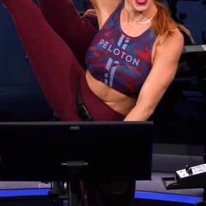 Peloton Sports Bra Camo